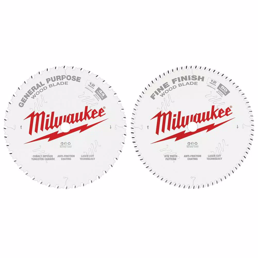Flash Sale ๐ Milwaukee 12 In. X 44-Tooth And 80-Tooth Circular Saw Blade (2-Pack) ๐ฅฐ 1 Flash Sale ๐ Milwaukee 12 In. X 44-Tooth And 80-Tooth Circular Saw Blade (2-Pack) ๐ฅฐ -saw-blades Shop unnamed file 1142