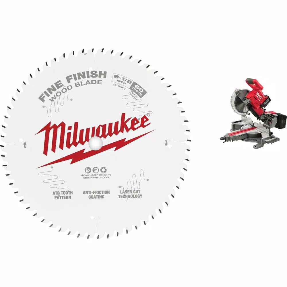 Cheap 🌟 Milwaukee 8-1/2 In. X 60-Tooth Fine Finish Circular Saw Blade 🌟