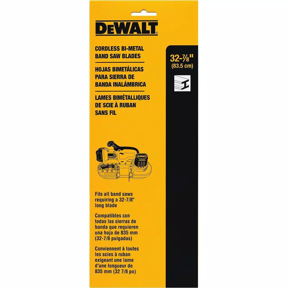 Best Pirce π DEWALT 18 TPI Bi-Metal Portable Bandsaw Blades, 32-7/8 In. Length, 0.02β³ Width (3-Pack) π 5 Best Pirce π DEWALT 18 TPI Bi-Metal Portable Bandsaw Blades, 32-7/8 In. Length, 0.02β³ Width (3-Pack) π - Image 3