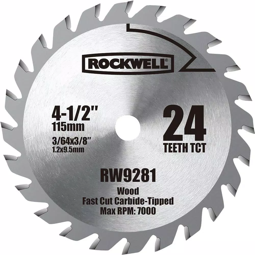Best Sale 😉 Rockwell 4-1/2 In. TCT Carbide Compact Circular Saw Blade 💯