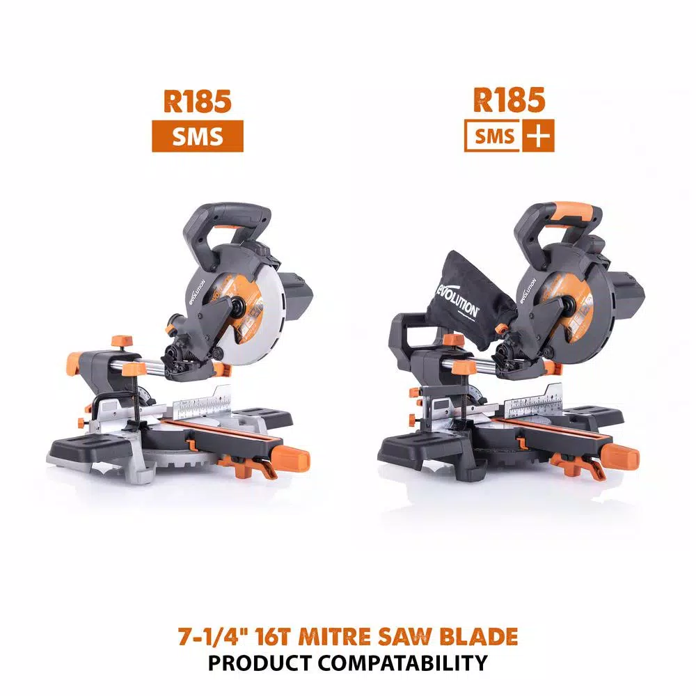 Hot Sale ⌛ Evolution Power Tools 7-1/4 In. 20-T Multi-Material Replacement Miter Saw Blade 😀 8 Hot Sale ⌛ Evolution Power Tools 7-1/4 In. 20-T Multi-Material Replacement Miter Saw Blade 😀 - Image 6