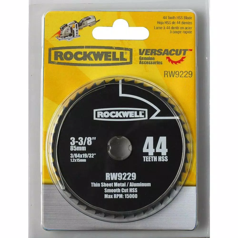 Best Pirce 🥰 Rockwell VERSACUT 3-3/8 In. 44-Teeth High Speed Steel Blade 🥰