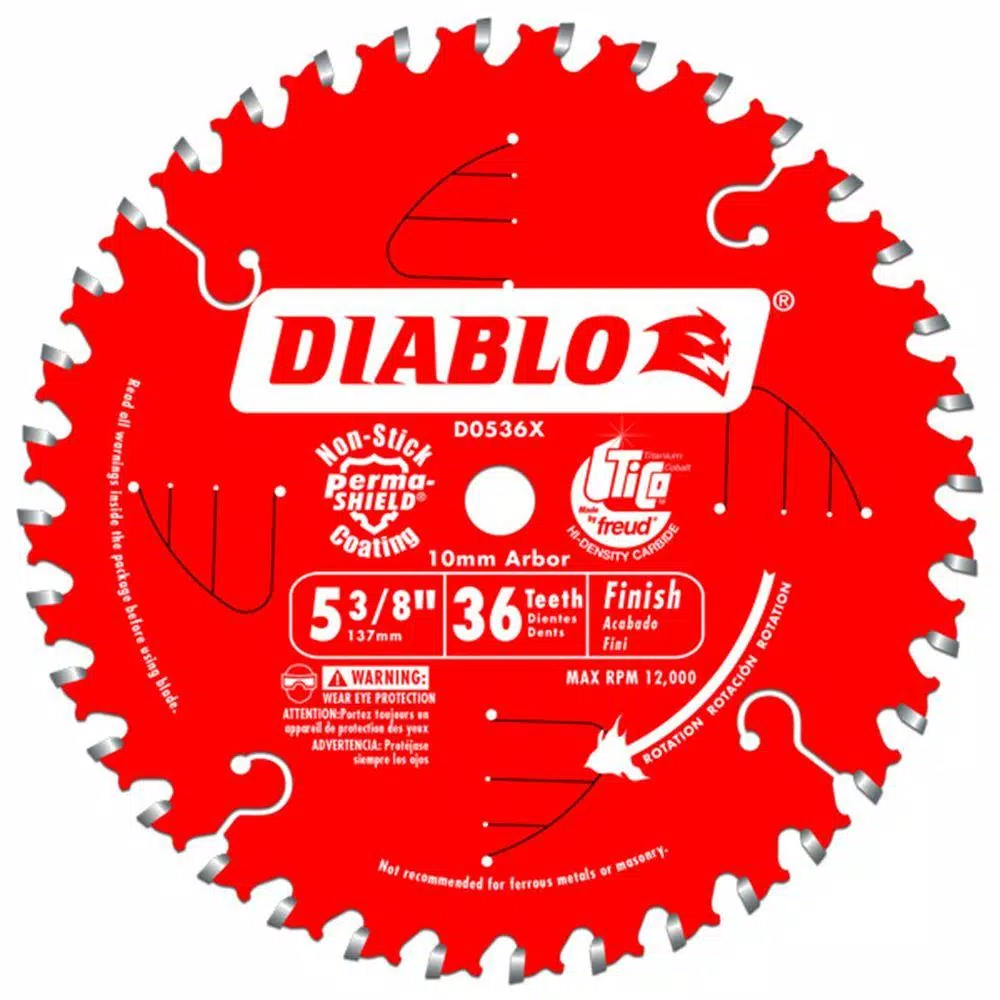 Best Sale π DIABLO 5-3/8 In. X 36-Tooth 10 Mm Arbor Finish Trim Saw Blade βοΈ 3 Best Sale π DIABLO 5-3/8 In. X 36-Tooth 10 Mm Arbor Finish Trim Saw Blade βοΈ
