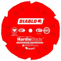 Flash Sale 🤩 DIABLO 10 In. X 6-Teeth Polycrystalline Diamond (PCD) Tipped James Hardie/Fiber Cement Saw Blade ❤️
