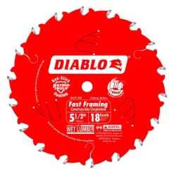 Deals ⭐ DIABLO 5-1/2 In. X 18-Teeth Framing Saw Blade 😉