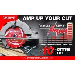 Coupon ❤️ DIABLO 7-1/4 In. 24-Teeth Demo Demon Tracking Point Amped Saw Blade ✔️ 14 Coupon ❤️ DIABLO 7-1/4 In. 24-Teeth Demo Demon Tracking Point Amped Saw Blade ✔️ -saw-blades Shop unnamed file 1666