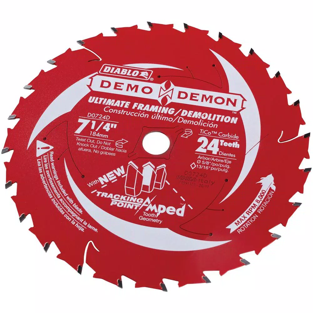 Coupon ❤️ DIABLO 7-1/4 In. 24-Teeth Demo Demon Tracking Point Amped Saw Blade ✔️ 9 Coupon ❤️ DIABLO 7-1/4 In. 24-Teeth Demo Demon Tracking Point Amped Saw Blade ✔️ - Image 7