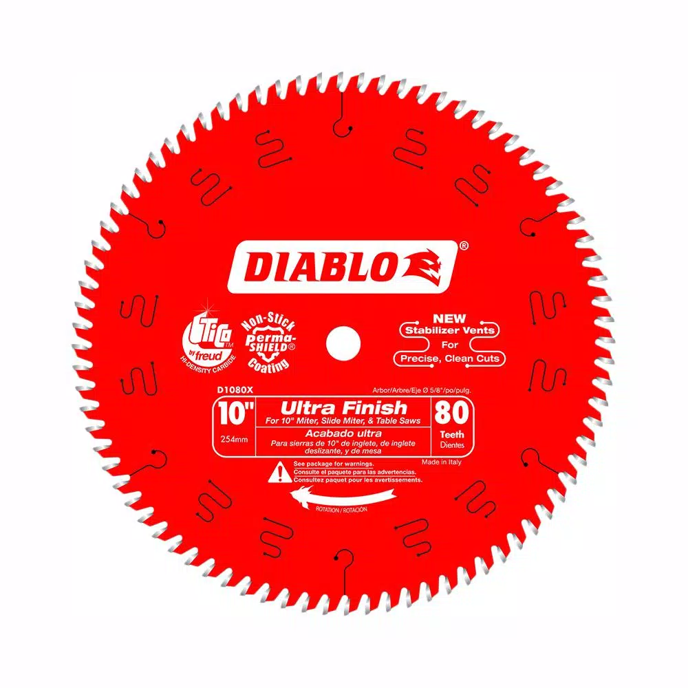 Budget π DIABLO 10 In. X 80-Teeth Ultra Finish Saw Blade π€© 3 Budget π DIABLO 10 In. X 80-Teeth Ultra Finish Saw Blade π€©