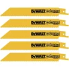 Budget 🛒 DEWALT 6 In. 10/14 Teeth Per In. Straight Back Bi Metal Reciprocating Saw Blade (5-Pack) 🎉 -saw-blades Shop unnamed file 1772