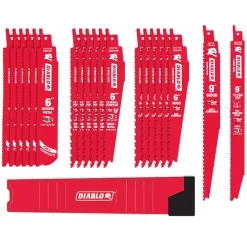 Budget 👍 DIABLO 20-Piece Bi-Metal Reciprocating Saw Blade Set ⭐