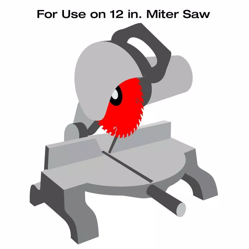 Outlet 🔥 DIABLO 12 In. X 8-Tooth Polycrystalline Diamond (PCD) Tipped James Hardie/Fiber Cement Cutting Saw Blade 😍 6 Outlet 🔥 DIABLO 12 In. X 8-Tooth Polycrystalline Diamond (PCD) Tipped James Hardie/Fiber Cement Cutting Saw Blade 😍 - Image 4