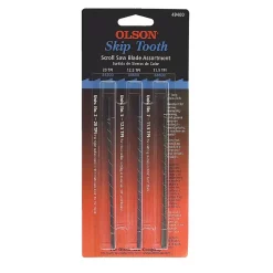 Cheap ✔️ Olson Saw Copy 1 5 In. L Plain End Scroll Saw Blade Assortment With 6 Each FR44300, FR44600 And FR44800 ✔️