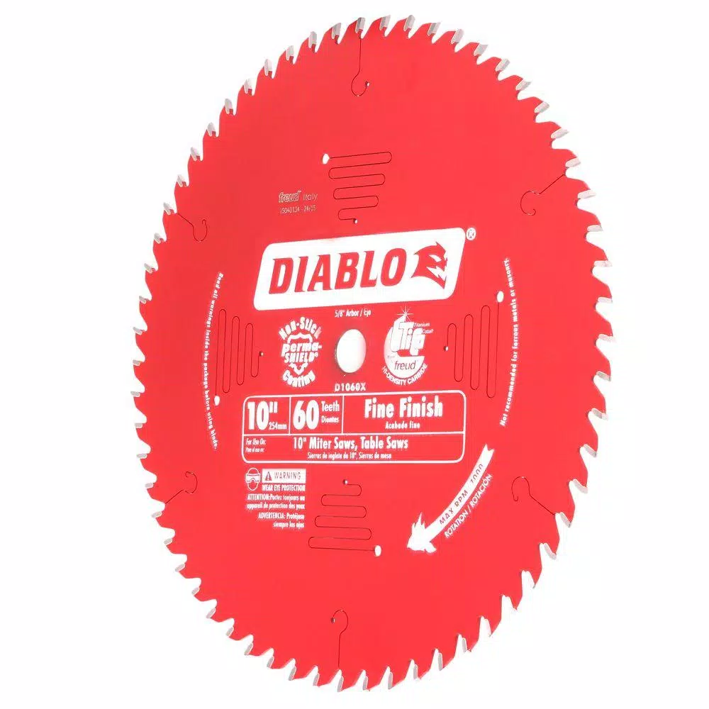 Buy β DIABLO 10 In. X 60-Teeth Fine Finish Saw Blade π 5 Buy β DIABLO 10 In. X 60-Teeth Fine Finish Saw Blade π - Image 3