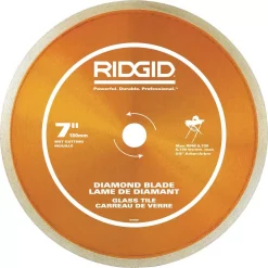 Best reviews of 😉 RIDGID 7 In. Glass Tile Blade 🔔