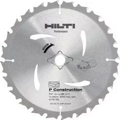 Flash Sale π Hilti 7-1/4 In. 24-Teeth Wood Construction Cutting Circular Saw Blade (50-Pieces) π€©