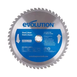 New ⭐ Evolution Power Tools 8 In. 50-Teeth Mild Steel Cutting Saw Blade 😀