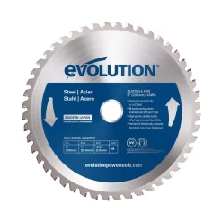 Best Sale 👍 Evolution Power Tools 9 In. 48-Teeth Mild Steel Cutting Saw Blade 🤩