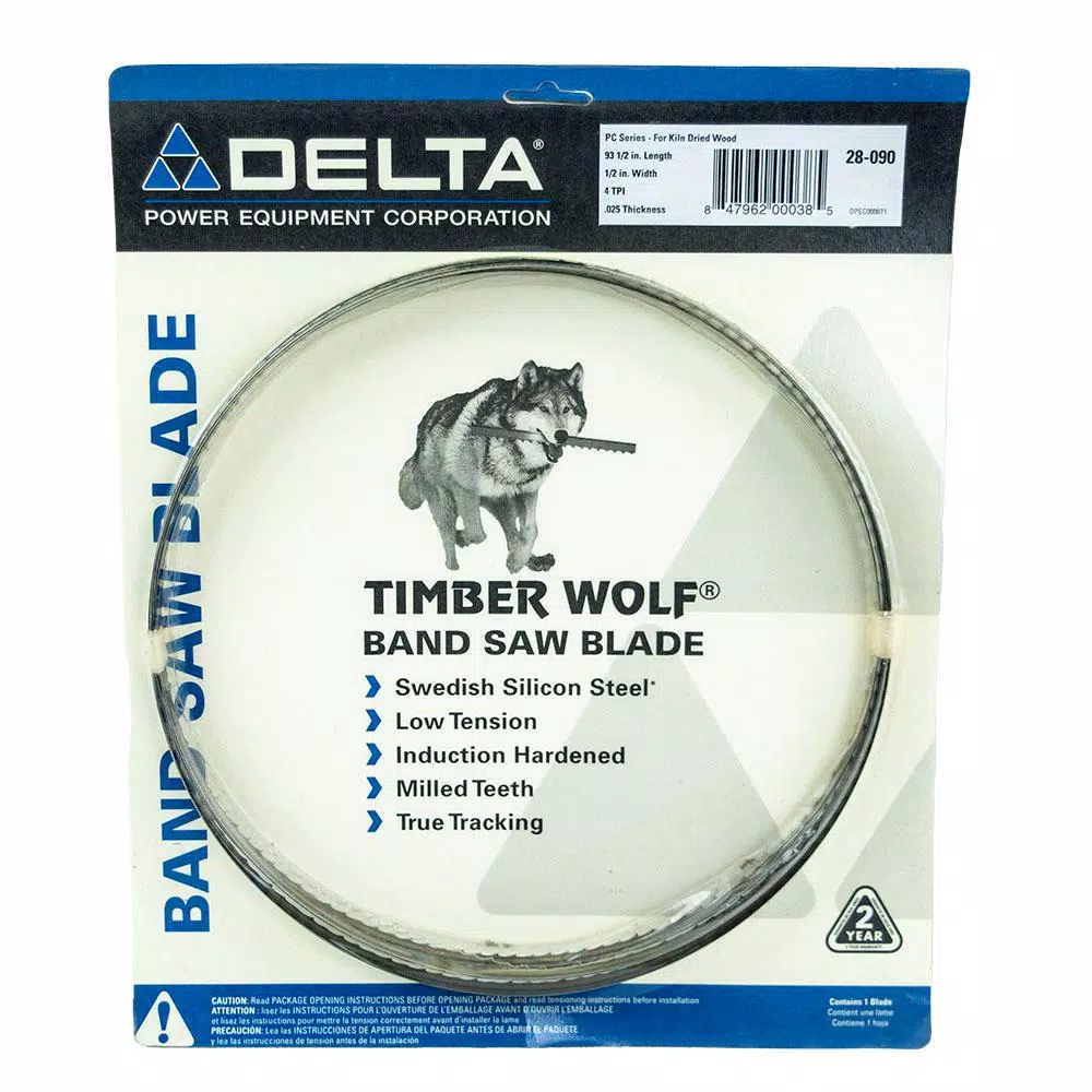 Hot Sale π Delta 93-1/2 In. X 1/2 In. X 4T Band Saw Blade π€© 3 Hot Sale π Delta 93-1/2 In. X 1/2 In. X 4T Band Saw Blade π€©