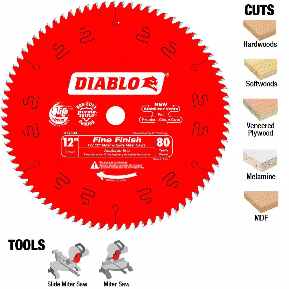 Cheap 😀 DIABLO 12 In. X 80-Teeth Finishing Saw Blade 😉 7 Cheap 😀 DIABLO 12 In. X 80-Teeth Finishing Saw Blade 😉 - Image 5