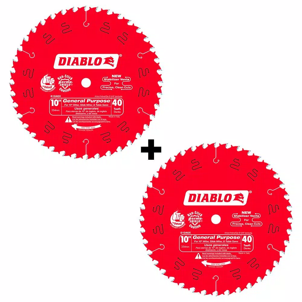 Cheap ๐คฉ DIABLO 10 In. X 40-Tooth General Purpose Saw Blade (2-Pack) โญ 3 Cheap ๐คฉ DIABLO 10 In. X 40-Tooth General Purpose Saw Blade (2-Pack) โญ