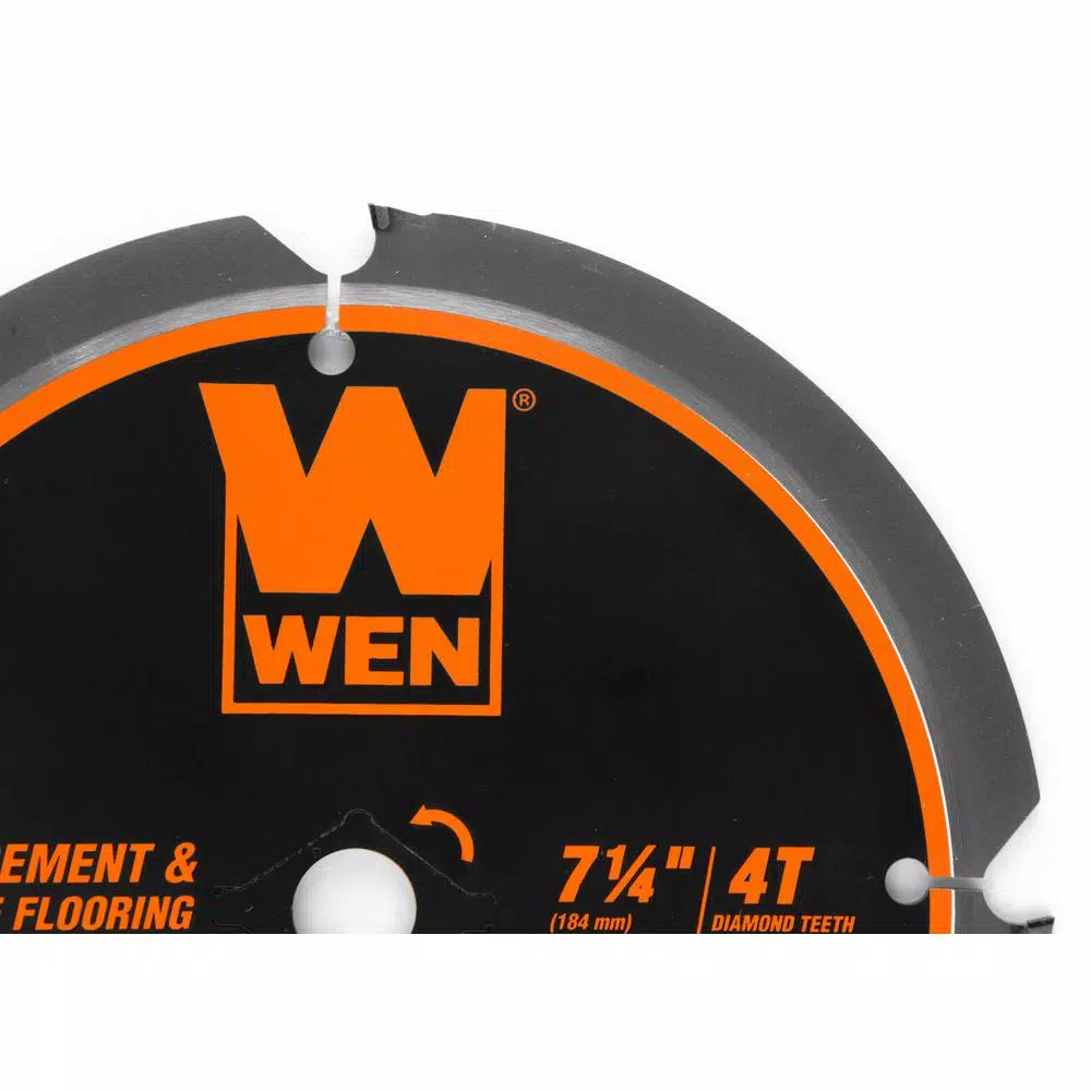 Top 10 ⭐ WEN 7-1/4 In. 4-Tooth Diamond-Tipped (PCD) Professional Circular Saw Blade For Fiber Cement And Laminate Flooring ❤️ 4 Top 10 ⭐ WEN 7-1/4 In. 4-Tooth Diamond-Tipped (PCD) Professional Circular Saw Blade For Fiber Cement And Laminate Flooring ❤️ - Image 2