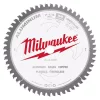 Best Sale ❤️ Milwaukee 7-1/4 In. X 56 Carbide Teeth Aluminum Cutting Circular Saw Blade 🌟