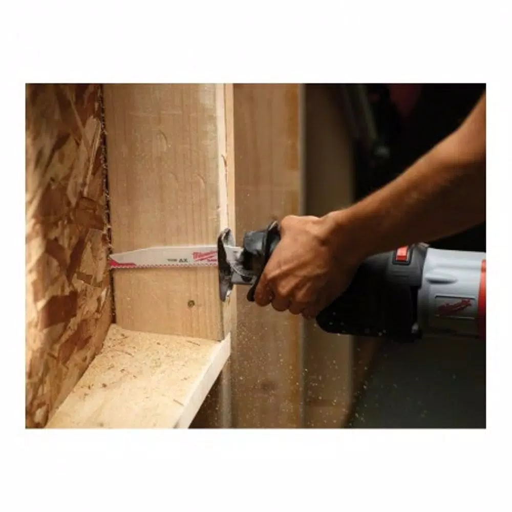 Hot Sale โค๏ธ Milwaukee 6 In. 5 TPI AX Nail Embedded Wood Cutting SAWZALL Reciprocating Saw Blades (5-Pack) ๐ 10 Hot Sale โค๏ธ Milwaukee 6 In. 5 TPI AX Nail Embedded Wood Cutting SAWZALL Reciprocating Saw Blades (5-Pack) ๐ - Image 8