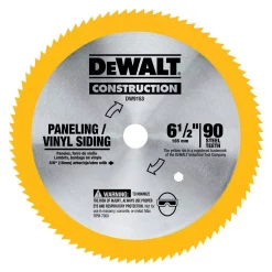 Promo ๐ DEWALT 6-1/2 In. 90 T Steel Saw Blade (Vinyl/Panneling) ๐คฉ