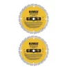 Best Pirce 🔔 DEWALT Construction 10 In. 24-Teeth Thin Kerf Table Saw Blade (2-Pack) 😉 -saw-blades Shop unnamed file 2265