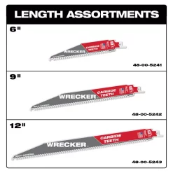 Top 10 ⭐ Milwaukee 6 In. 6 TPI WRECKER Carbide Teeth Multi-Material Cutting SAWZALL Reciprocating Saw Blade (3-Pack) 👍 -saw-blades Shop unnamed file 2290