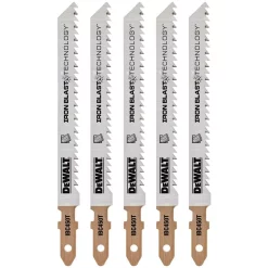Top 10 ๐ DEWALT 4 In. 10 TPI T-Shank Wood Cutting Jig Saw Blade (5-Pack) ๐