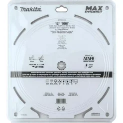 Best reviews of ✔️ Makita 12 In. 100T Carbide-Tipped Max Efficiency Miter Saw Blade ⌛ 17 Best reviews of ✔️ Makita 12 In. 100T Carbide-Tipped Max Efficiency Miter Saw Blade ⌛ -saw-blades Shop unnamed file 2366