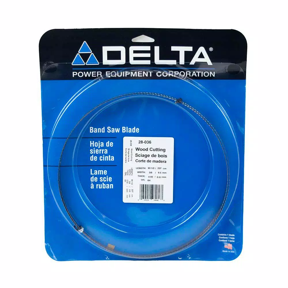 Cheap π― Delta 93-1/2in.x 3/8 In.x 6T Band Saw Blade π― 3 Cheap π― Delta 93-1/2in.x 3/8 In.x 6T Band Saw Blade π―
