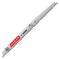 Budget 👍 DIABLO 9 In. 5 TPI Fleam Ground/Pruning Reciprocating Saw Blade ⭐