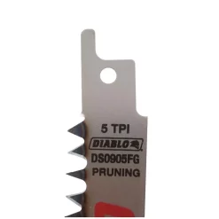 Budget 👍 DIABLO 9 In. 5 TPI Fleam Ground/Pruning Reciprocating Saw Blade ⭐ -saw-blades Shop unnamed file 2459