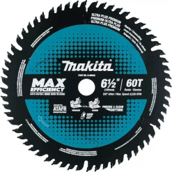 Budget 😉 Makita 6-1/2 In. 60T Carbide-Tipped Max Efficiency Miter Saw Blade 🎁