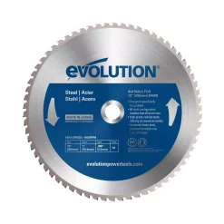 Best Pirce 💯 Evolution Power Tools 12 In. 60-Teeth Mild Steel Cutting Saw Blade 🥰