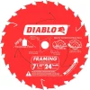 Brand new 😀 DIABLO 7-1/4 In. X 24-Teeth Tracking Point Framing Saw Blade 🌟 -saw-blades Shop unnamed file 2556
