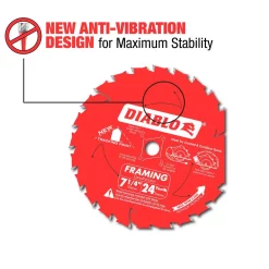 Brand new 😀 DIABLO 7-1/4 In. X 24-Teeth Tracking Point Framing Saw Blade 🌟 -saw-blades Shop unnamed file 2561