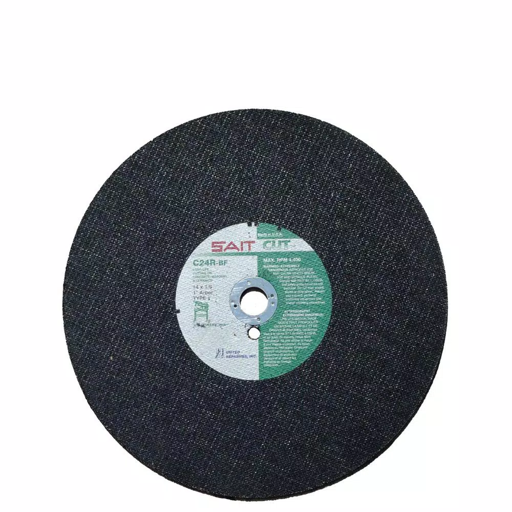 Outlet π Bon Tool 14 In. X 1/8 In. Premium Abrasive Blade For Masonry Saws π 3 Outlet π Bon Tool 14 In. X 1/8 In. Premium Abrasive Blade For Masonry Saws π