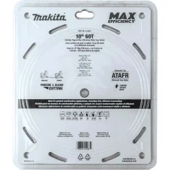 Cheap ✨ Makita 10 In. 60T Carbide-Tipped Max Efficiency Miter Saw Blade 🛒 -saw-blades Shop unnamed file 2666