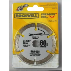 Flash Sale 👏 Rockwell VERSACUT 3-3/8 In. Diamond Grit Blade 😍
