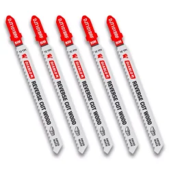 Buy ⌛ DIABLO 4 In. X 10 TPI Reverse Cut Bi-Metal Jigsaw Blade (5-Pack) 👍