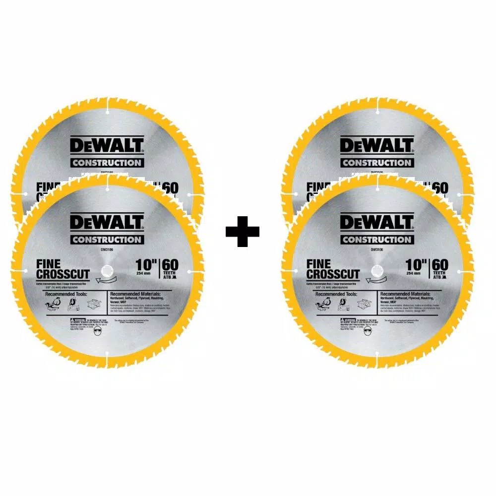Outlet 😍 DEWALT 10 In. Circular Saw Blade Assortment (2-Pack) With Bonus 10 In. Circular Saw Blade Assortment (2-Pack) ⌛ 4 Outlet 😍 DEWALT 10 In. Circular Saw Blade Assortment (2-Pack) With Bonus 10 In. Circular Saw Blade Assortment (2-Pack) ⌛ - Image 2