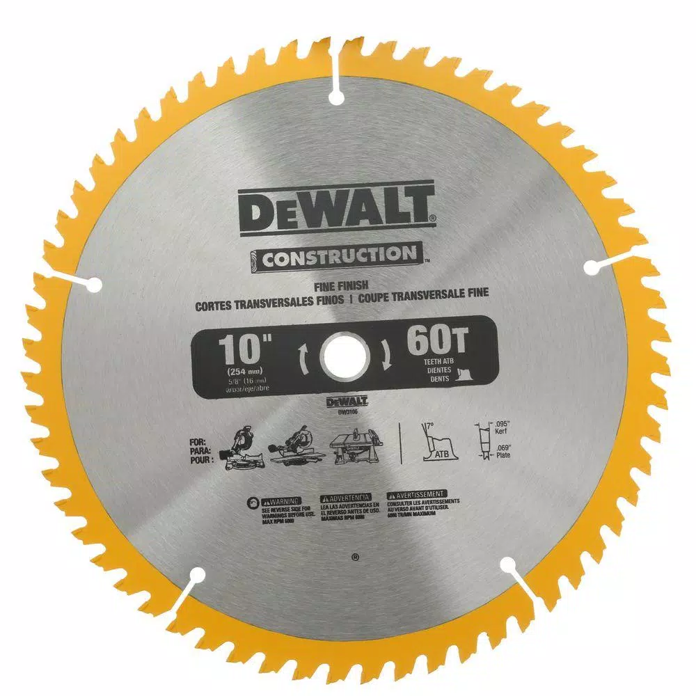 Outlet 😍 DEWALT 10 In. Circular Saw Blade Assortment (2-Pack) With Bonus 10 In. Circular Saw Blade Assortment (2-Pack) ⌛ 5 Outlet 😍 DEWALT 10 In. Circular Saw Blade Assortment (2-Pack) With Bonus 10 In. Circular Saw Blade Assortment (2-Pack) ⌛ - Image 3
