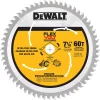Budget 👏 DEWALT FLEXVOLT 7-1/4 In. 60-Teeth Carbide-Tipped Circular Saw Blade 🥰