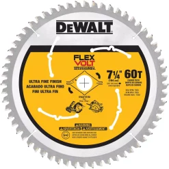 Budget 👏 DEWALT FLEXVOLT 7-1/4 In. 60-Teeth Carbide-Tipped Circular Saw Blade 🥰
