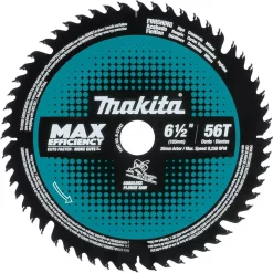 Best reviews of 🔥 Makita 6-1/2 In. 56-Teeth Carbide Tipped Cordless Plunge Saw Blade For Wood/MDF/Laminate 🛒