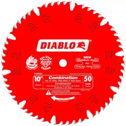 Budget 🔥 DIABLO 10 In. X 50-Teeth Combination Saw Blade 🤩 -saw-blades Shop unnamed file 2813