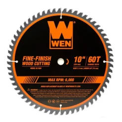 Outlet ❤️ WEN 10 In. 32-Tooth And 60-Tooth Carbide-Tipped Professional Woodworking Saw Blade Set (2-Pack) ❤️ -saw-blades Shop unnamed file 2832